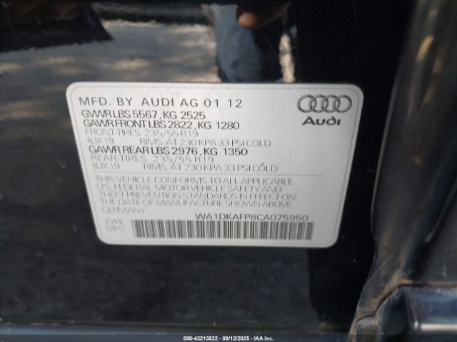 Audi Q5 3.2 Premium Plus Image 8