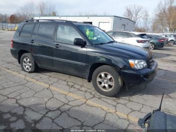  Salvage Toyota Highlander
