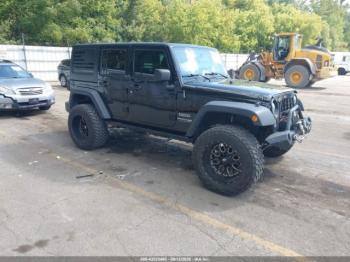 Salvage Jeep Wrangler