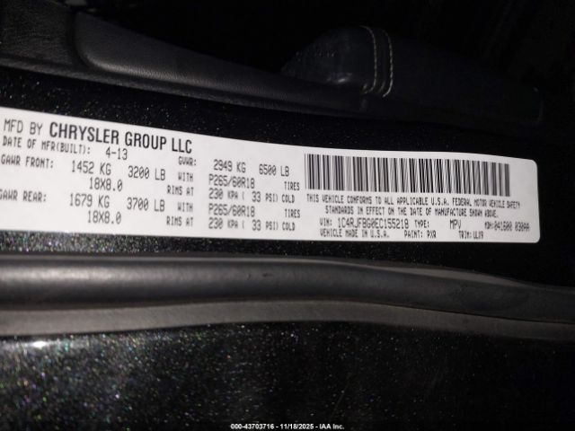 Jeep Grand Cherokee Limited Image 12