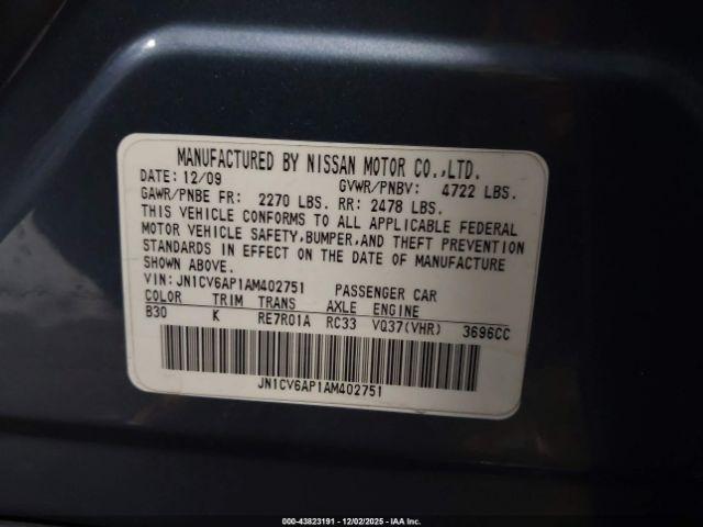 INFINITI G37 Journey Image 7