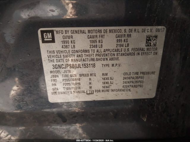 Chevrolet Trax Lt Image 4