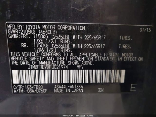 Toyota RAV4 Le Image 6