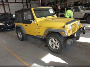  Salvage Jeep Wrangler