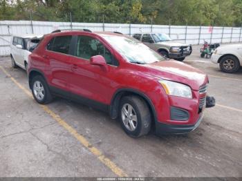  Salvage Chevrolet Trax
