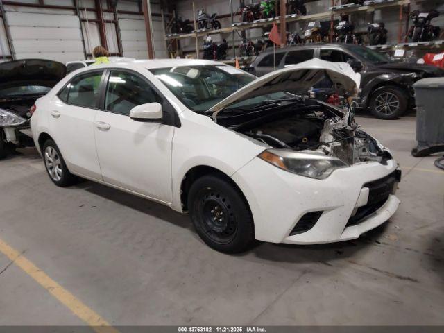 Salvage Toyota Corolla