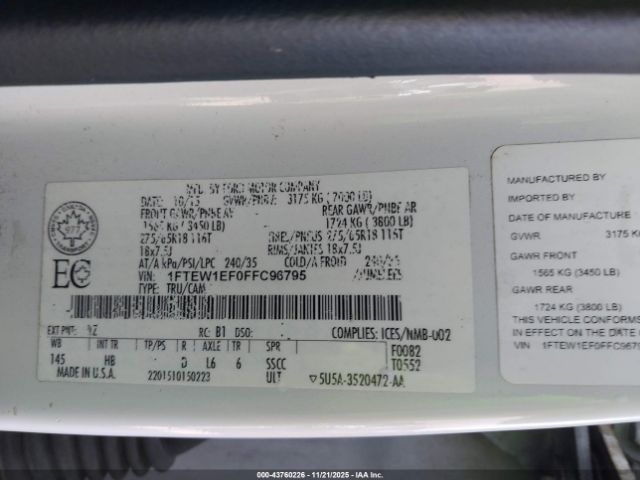 Ford F-150 Lariat Image 15