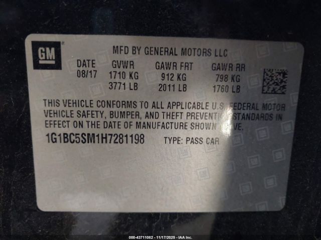 Chevrolet Cruze Ls Auto Image 7