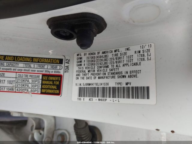 Honda CR-V Ex-l Image 7