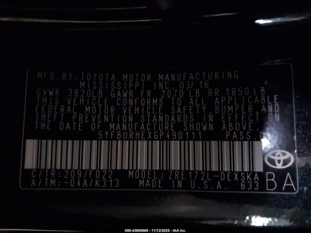 Toyota Corolla S Plus Image 2