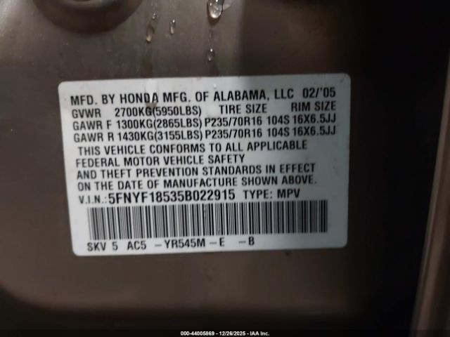 Honda Pilot Ex-l Image 6