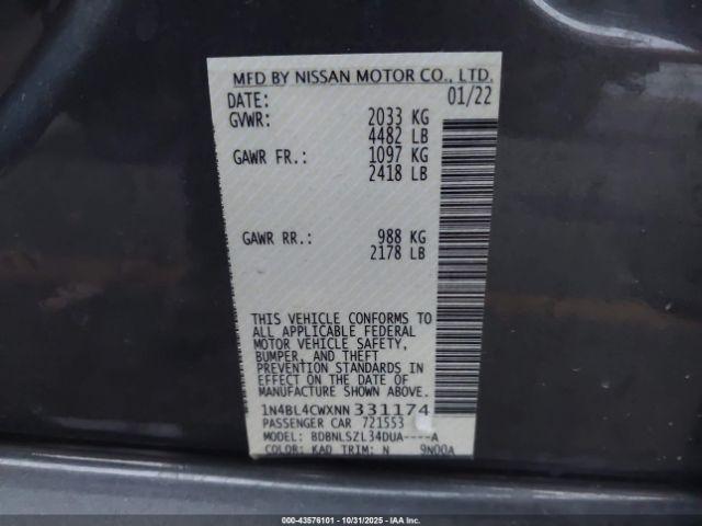 Nissan Altima Sr Intelligent Awd Image 16