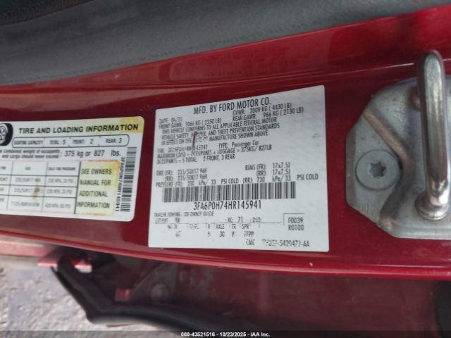 Ford Fusion Se Image 8