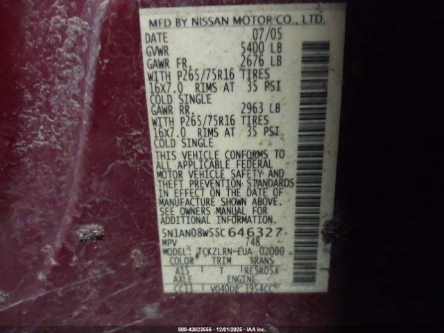 Nissan Xterra Off Road Image 5