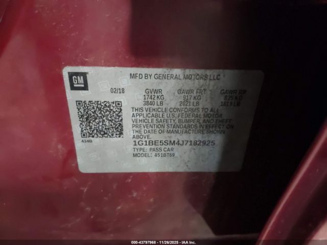 Chevrolet Cruze Lt Auto Image 11