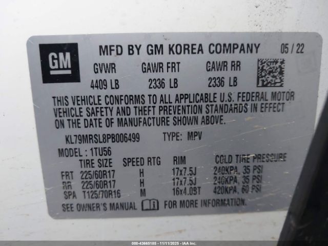 Chevrolet Trailblazer Awd Lt Image 5