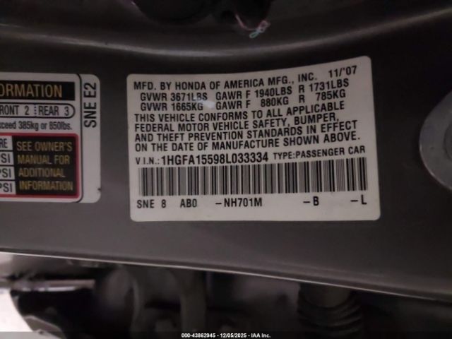 Honda Civic Lx Image 6