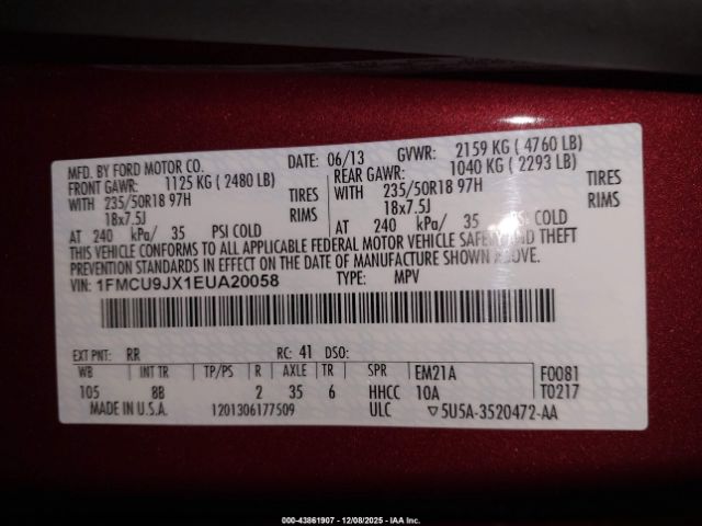 Ford Escape Titanium Image 16