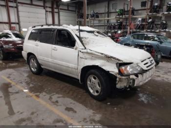  Salvage Toyota Highlander