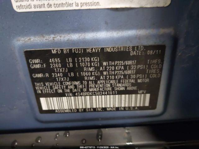 Subaru Outback 3.6r Limited Image 8