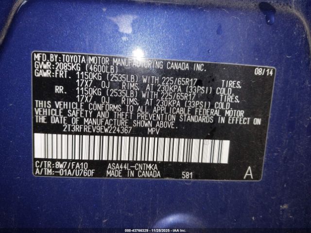 Toyota RAV4 Xle Image 15