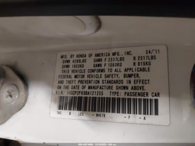 Honda Accord 2.4 Se Image 10