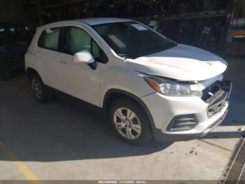  Salvage Chevrolet Trax