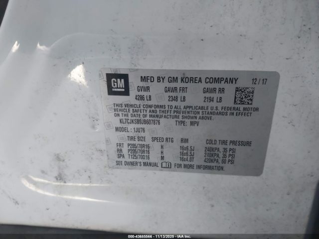 Chevrolet Trax Ls Image 7