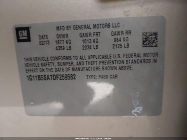 Chevrolet Malibu 1ls Image 13