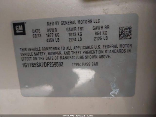 Chevrolet Malibu 1ls Image 13