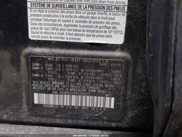 Subaru Outback 2.5i Limited Image 9