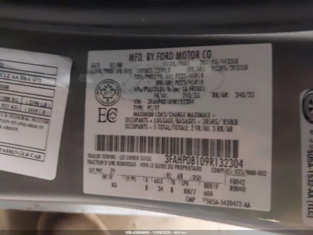 Ford Fusion Sel Image 12